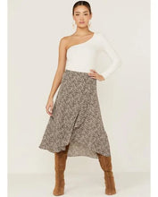 Load image into Gallery viewer, Women&#39;s Floral Wrap Skirt