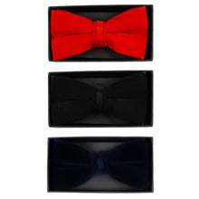 Load image into Gallery viewer, Men's Velvet Banded Bow Tie