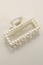 Load image into Gallery viewer, Pearl Hair Claw Clips