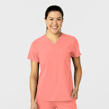Load image into Gallery viewer, 6045 W123 Women&#39;s Flex-n-Reach V-Neck Scrub Top (Fashion Colors)