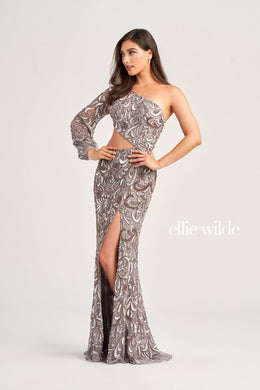 Ellie Wilde EW35020 Gray/Bronze Size 8