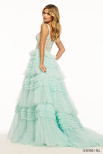 Load image into Gallery viewer, Sherri Hill #56019 Light Green Size 24