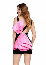 Load image into Gallery viewer, Ashley Lauren #4646 Black/Hot Pink Size 0
