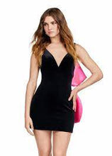 Load image into Gallery viewer, Ashley Lauren #4646 Black/Hot Pink Size 0