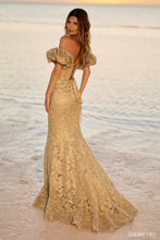 Load image into Gallery viewer, Sherri Hill-56121, Gold, Sz.8