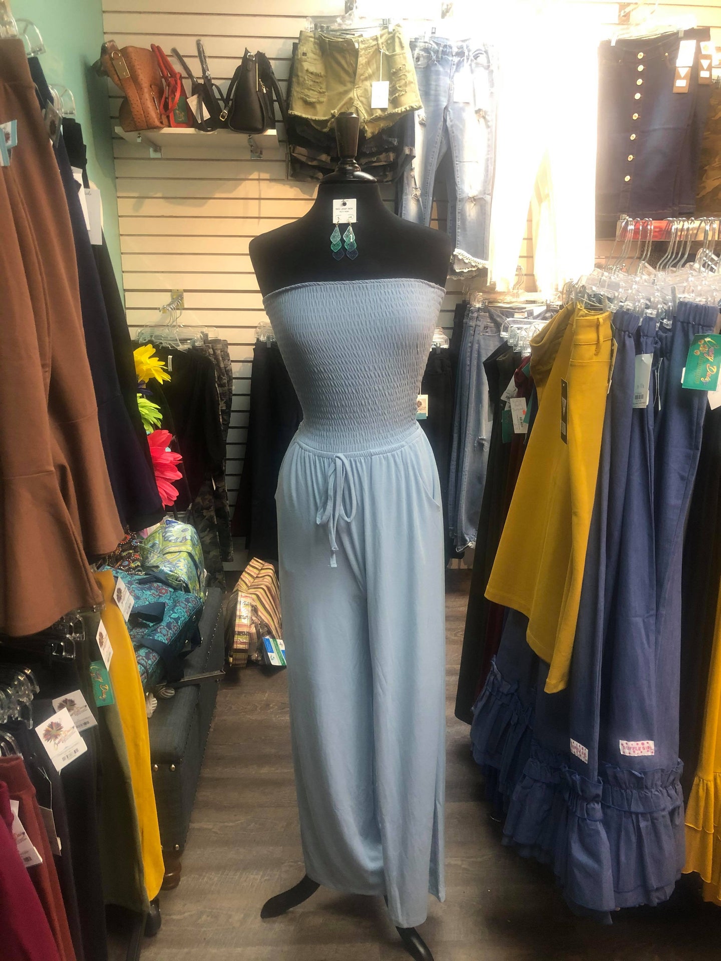 Slate Blue Jumpsuit