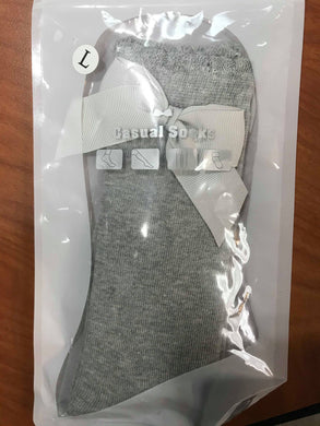 Gray Knee Socks
