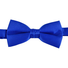 Load image into Gallery viewer, Boxed Poly Satin Banded Bow Ties