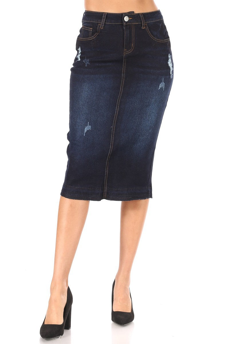 G-GOSSIP 77883 DENIM SKIRT