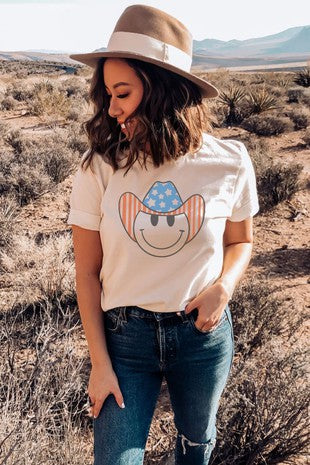 Women's American Cowboy Graphic Tee