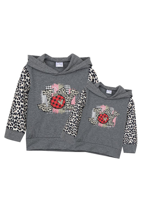 HONEYDEW LEOPARD JOY HOODIE 200079