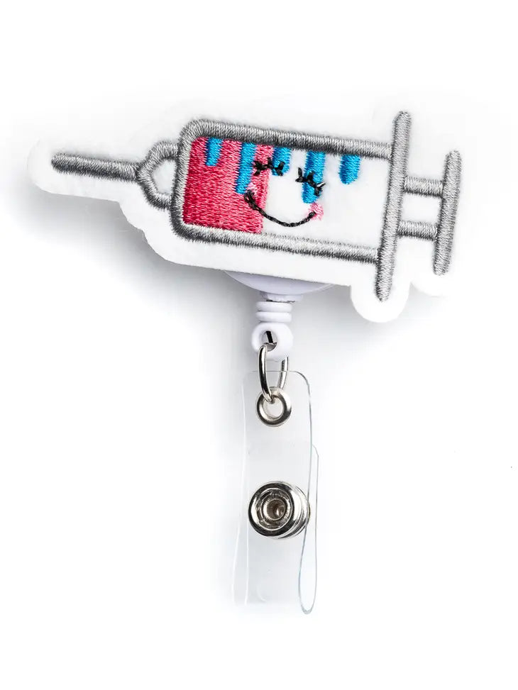 Syringe Badge Reel