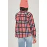 Load image into Gallery viewer, Plaid Print Brushed Waffle Knit Shacket