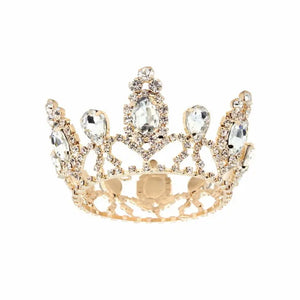 Rhinestone Small Tiny Mini Crown