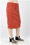 Load image into Gallery viewer, G-GOSSIP 77546 TWILL CALF LENGTH SKIRT