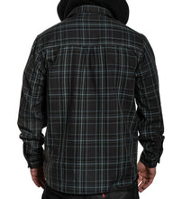 Load image into Gallery viewer, Sullen Dark Tide Hooded Flannel
