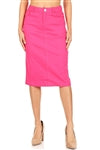 Load image into Gallery viewer, G-GOSSIP 77546 TWILL CALF LENGTH SKIRT