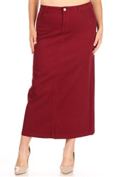 G-GOSSIP 77546 SKIRT WINE