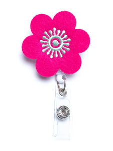 Flower Badge Reel