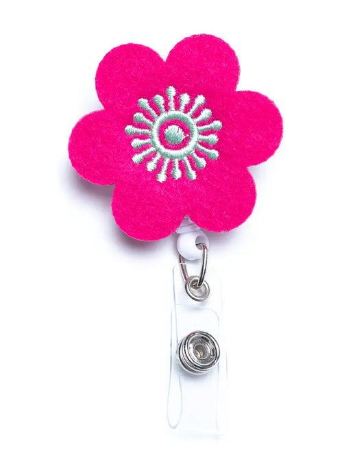 Flower Badge Reel