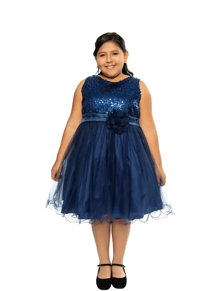 Sequin Girl Party Dress