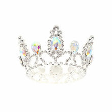 Load image into Gallery viewer, Rhinestone Small Tiny Mini Crown