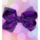 Sequins hair bows 7.5”wide