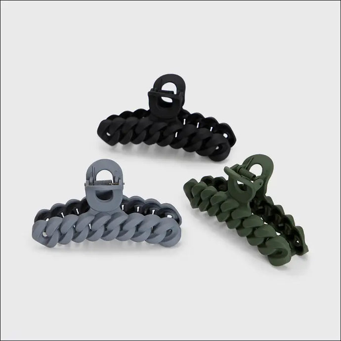 Eco-friendly Chain Claw Clip 3pc Set