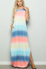 Load image into Gallery viewer, Sleeveless Multi Print Maxi Dress