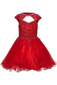 Cinderella Couture- 5083x, Red, Sz.16